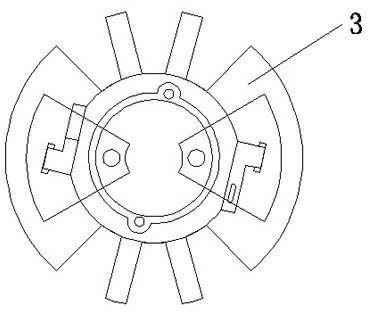 Welding-free full-insertion-type LED (light-emitted diode) light source, method for installing same, and connection lamp holder matched with same for installing