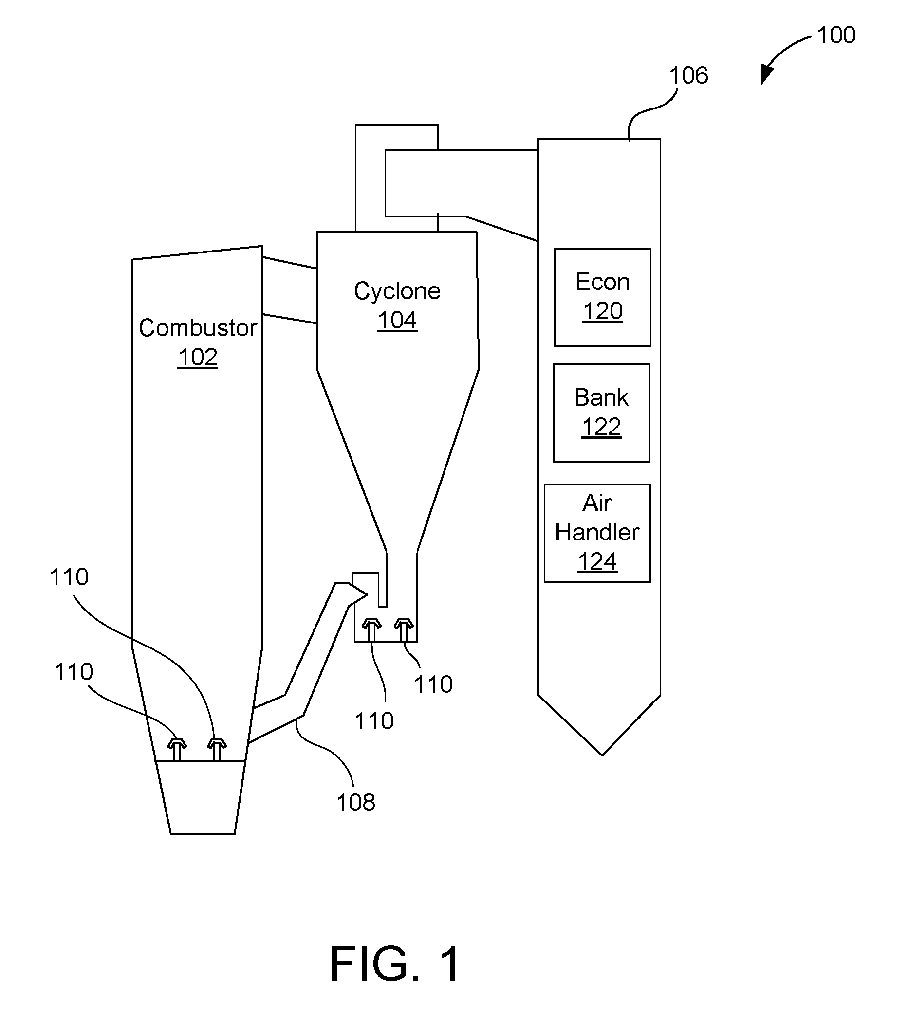 Two-part block nozzle