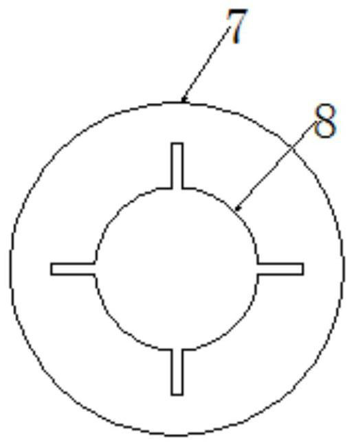 Yarn beating device for rope production