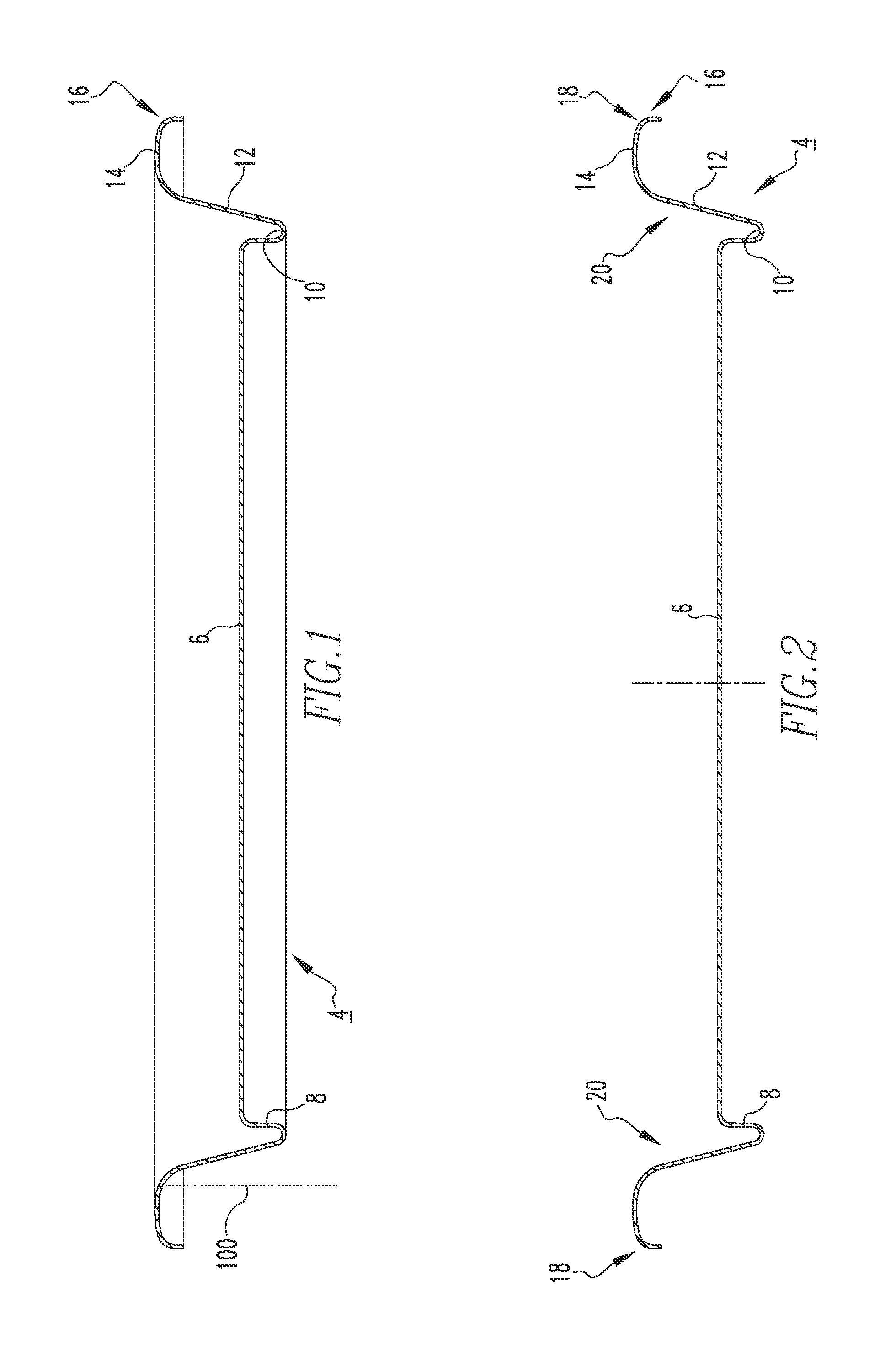 Container, and selectively formed shell, and tooling and associated method for providing same