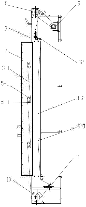 Step type continuous-dehydrating anti-deviating conveyor