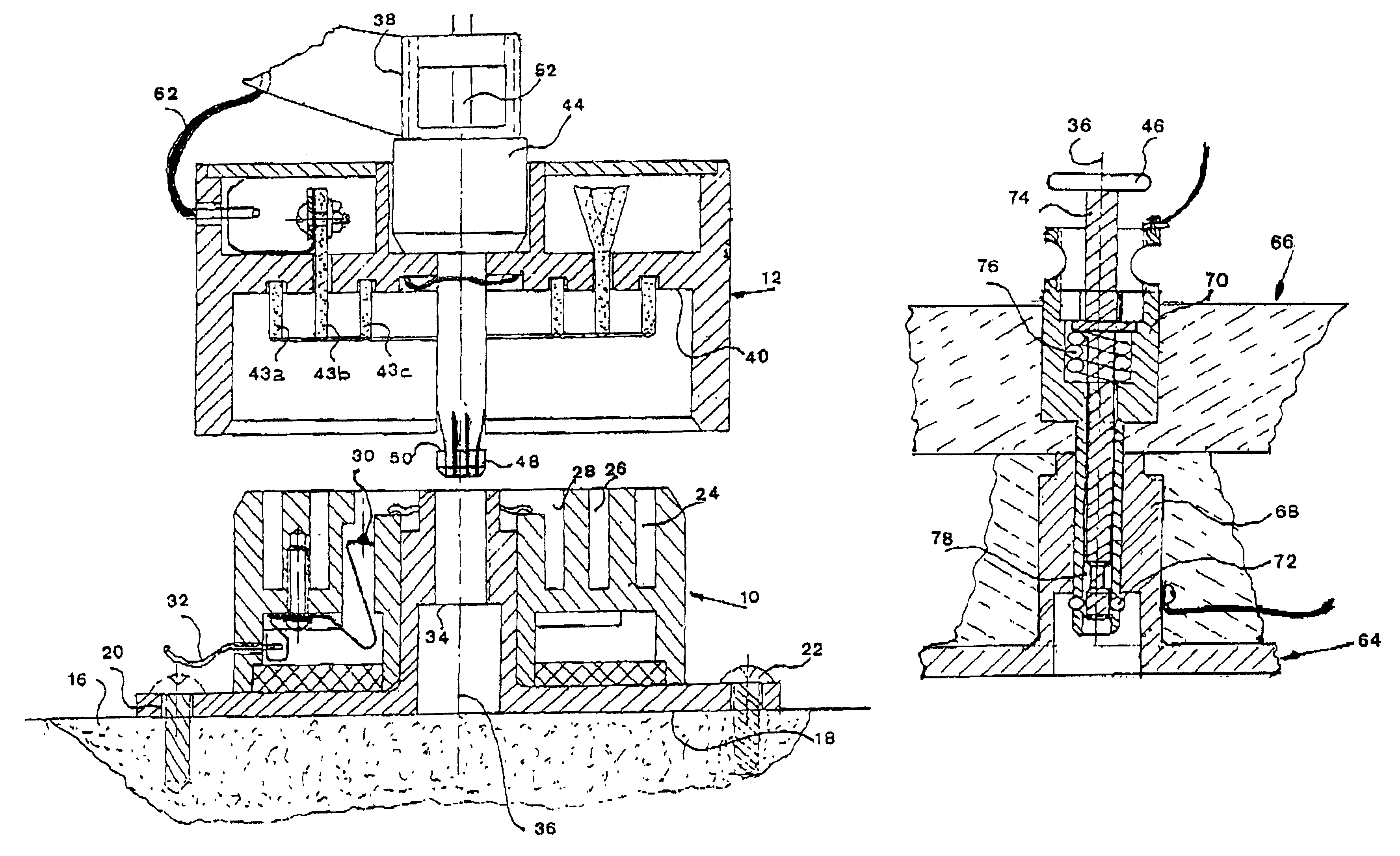 Revolvable plug and socket