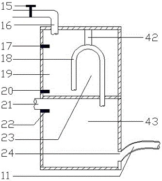 Automatic moisture-adding walking device for greenhouse temperature control