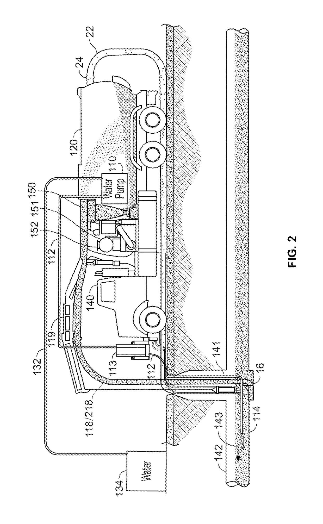 Dripless expanding tubes for combination truck