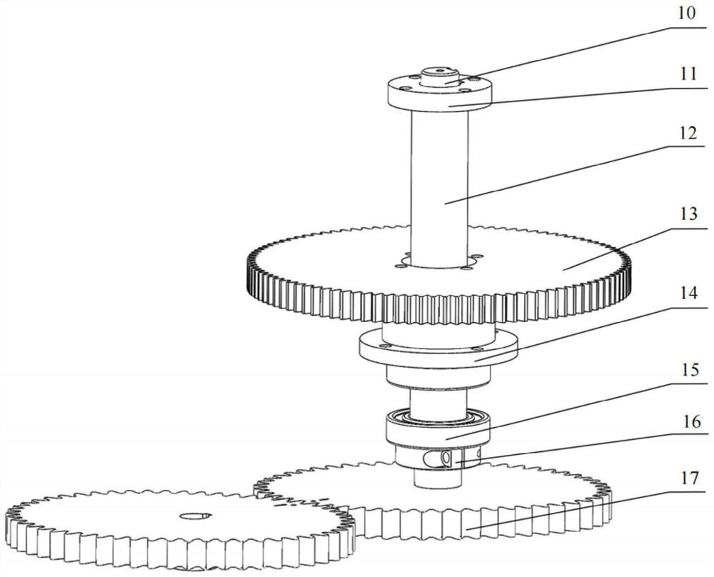 Planetary-driven variable-dip-angle variable-speed imitation handmade water sieve type green leaf rocking machine and green leaf rocking method thereof