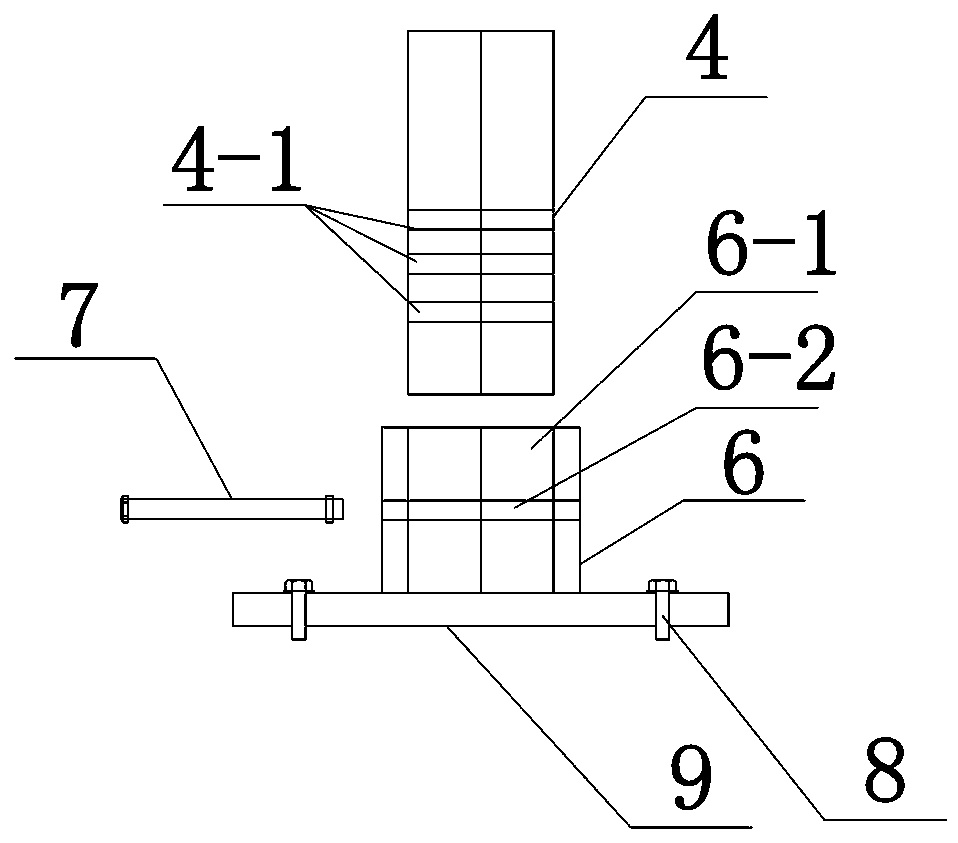 Rock mass stress monitoring device and monitoring method in open-pit mine goaf