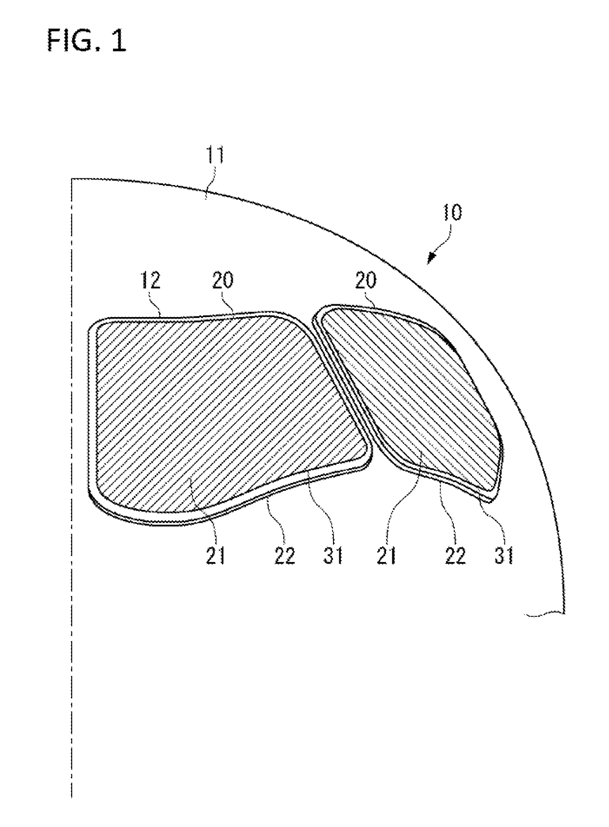 Window of an aircraft with an electromagnetic shield