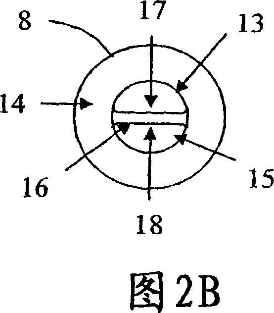 Device for examining a fluid by uniform illumination using a configured light guide