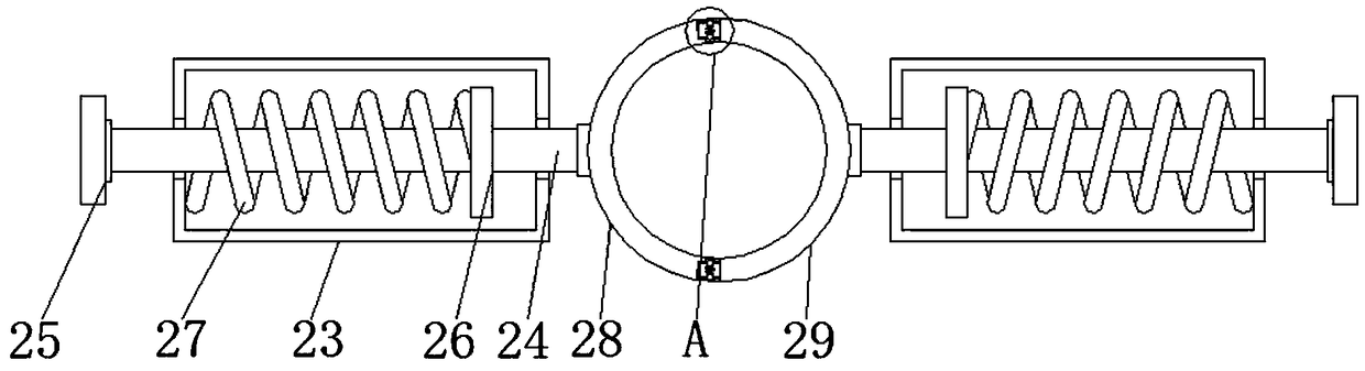 Puncture drainage device for cardiovascular intervention treatment