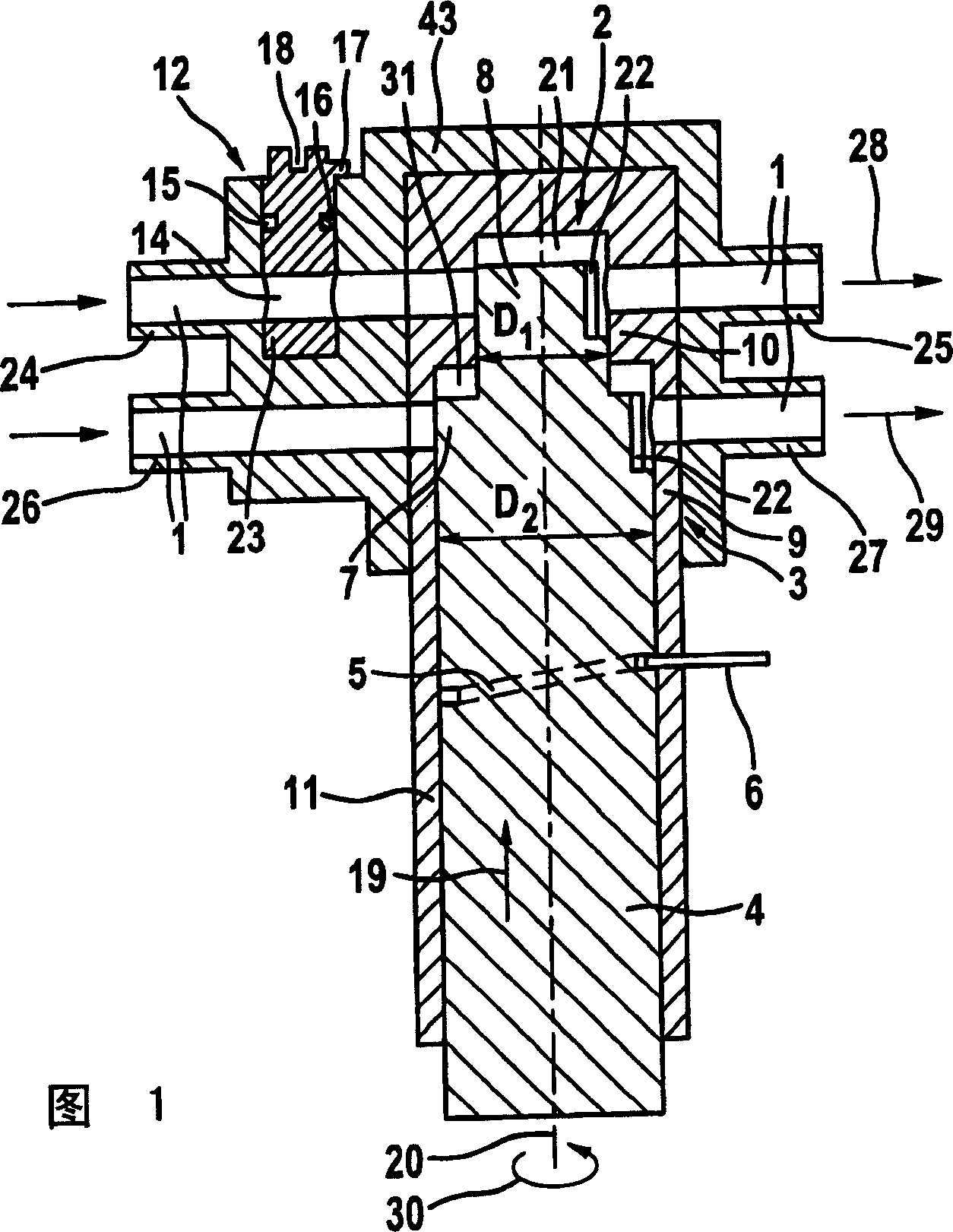 Pump system for conveying lubricating oil