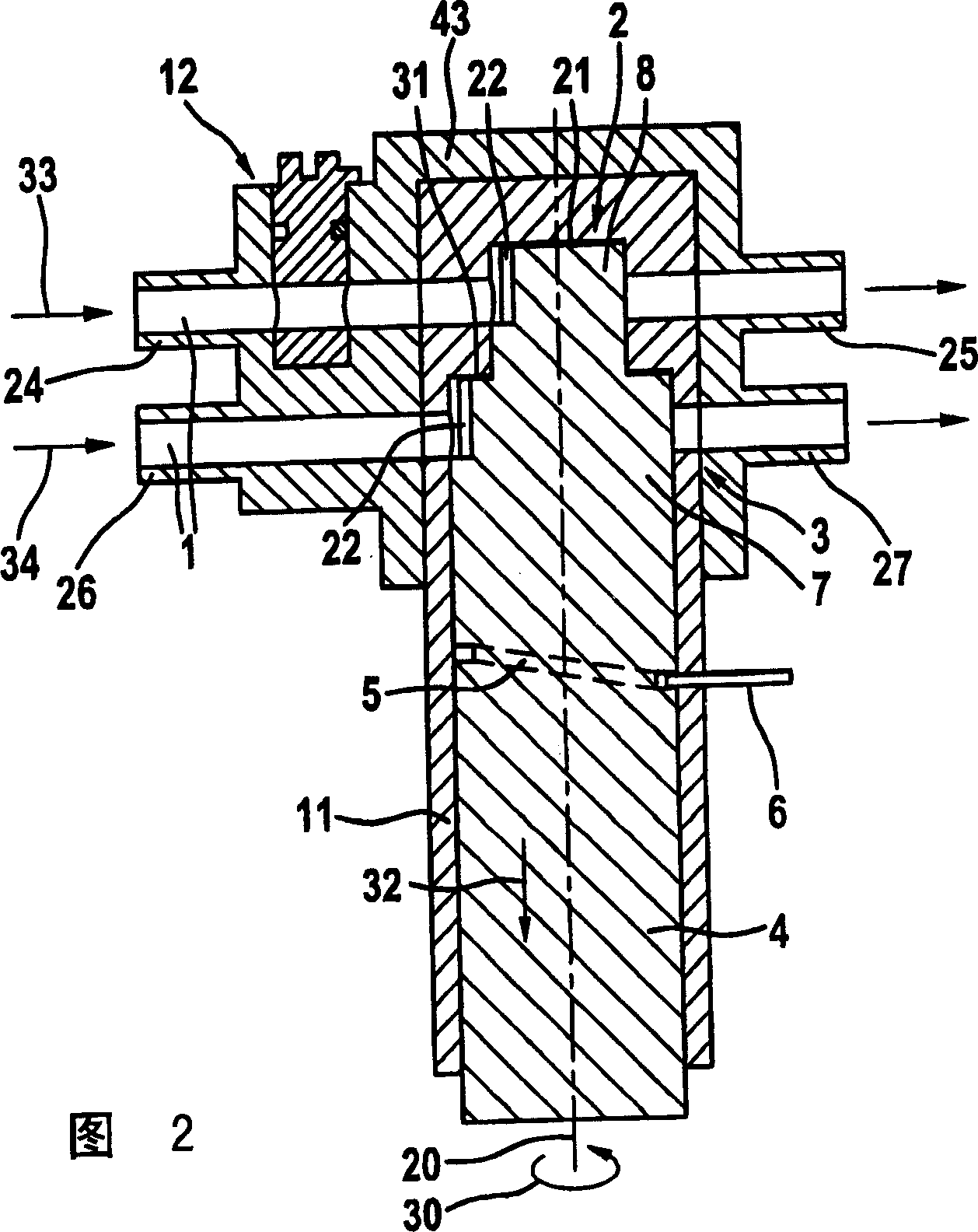 Pump system for conveying lubricating oil