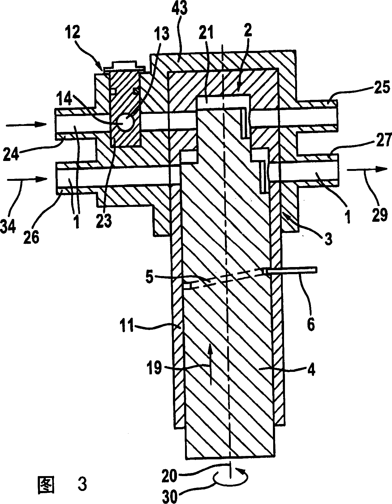 Pump system for conveying lubricating oil