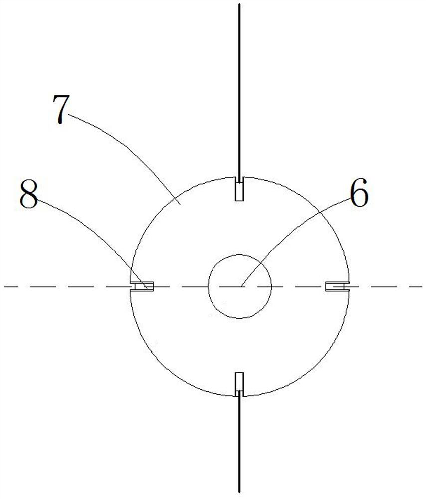 A method and application of early dismantling construction and setting out that is conducive to beam bottom positioning and inspection and correction