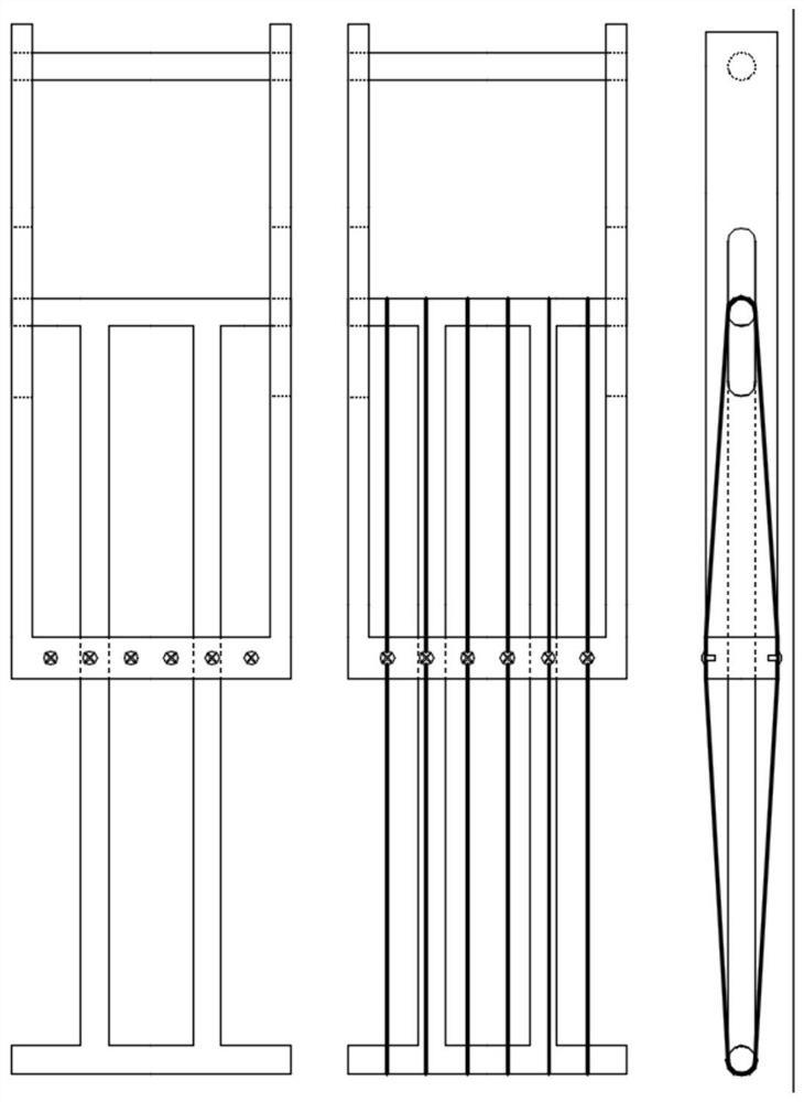 Reinforcing device and method for loose tenon-and-mortise joint of ancient building wood structure