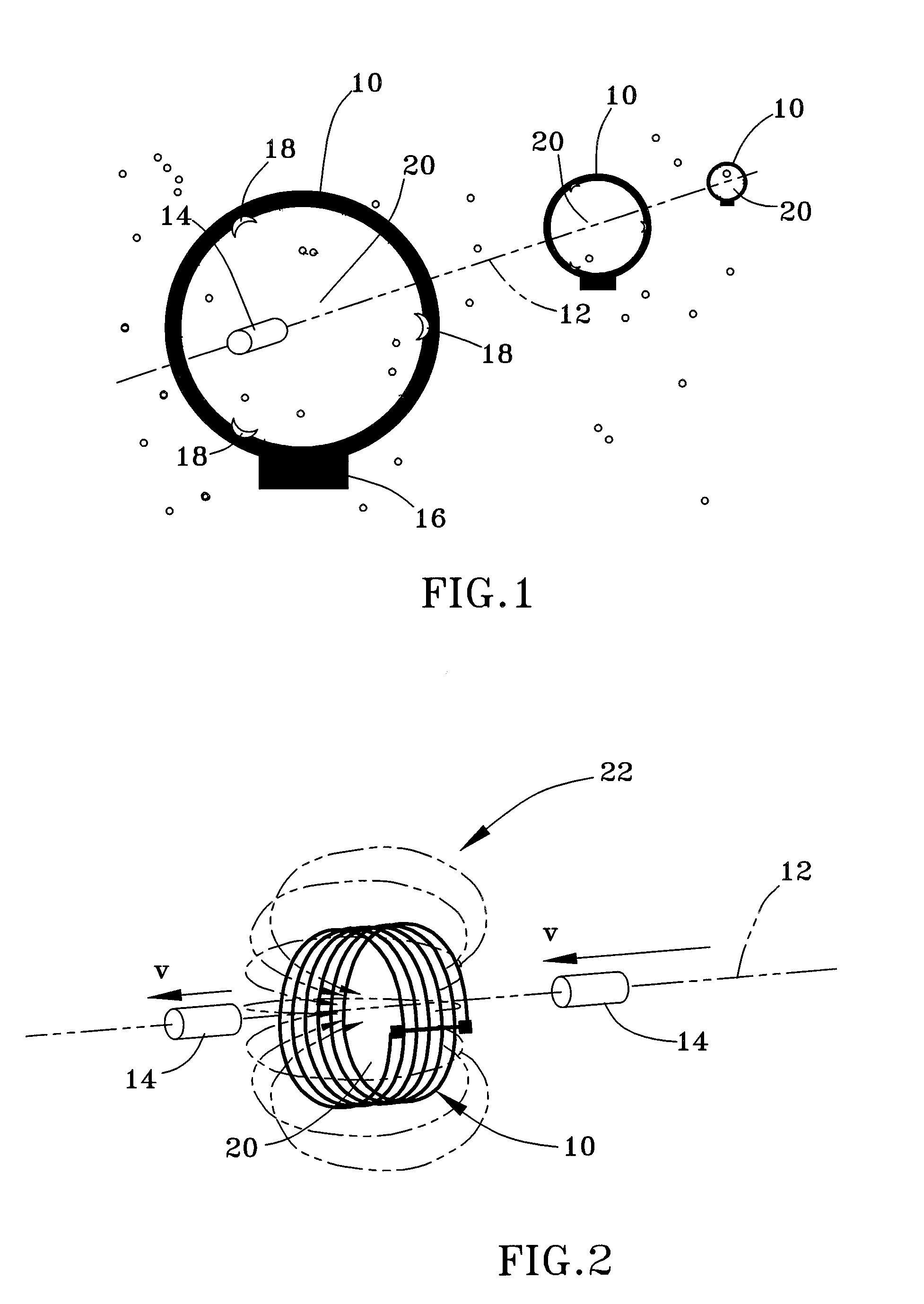 Apparatus and method for maneuvering objects in low/zero gravity environments