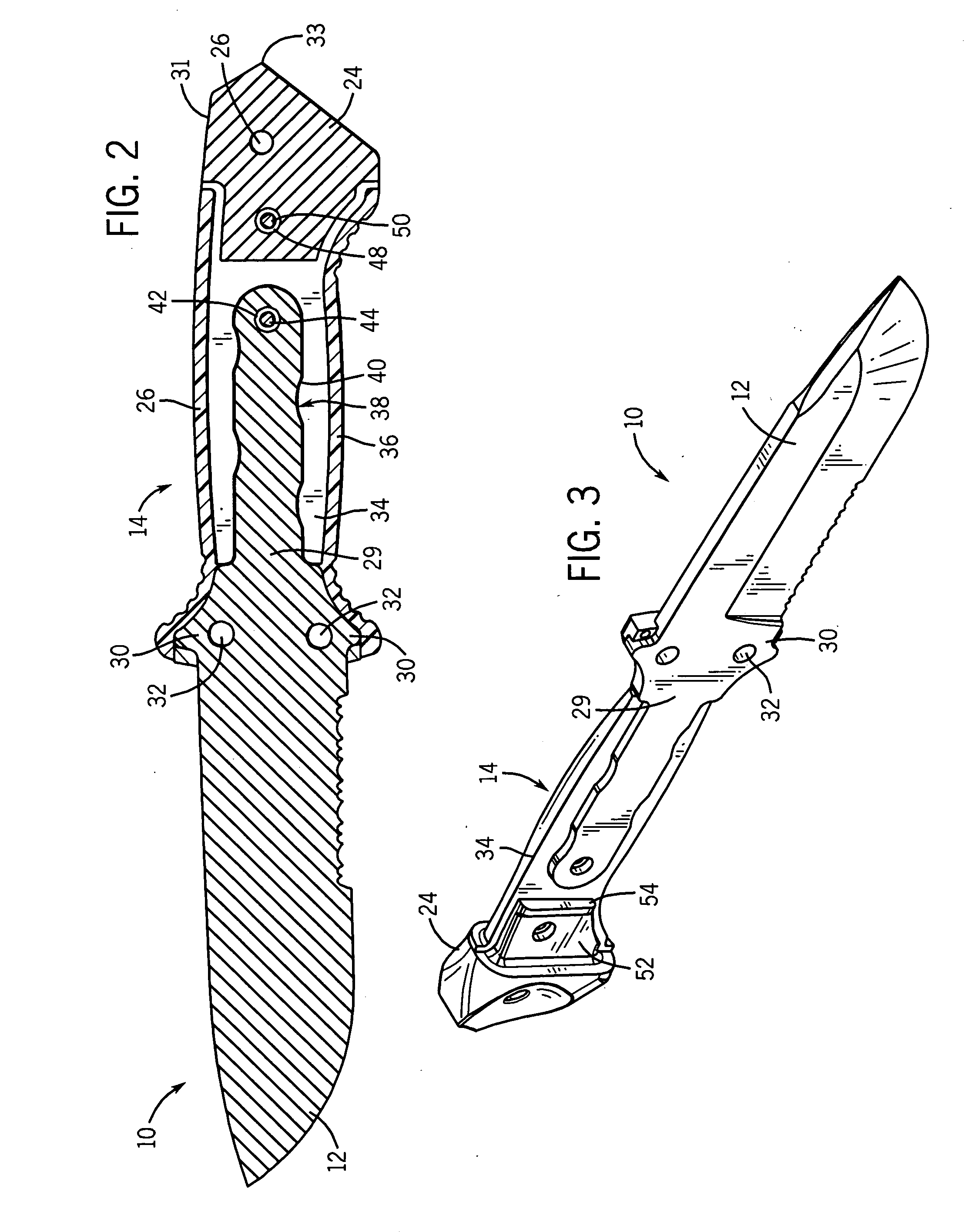 Fixed blade knife