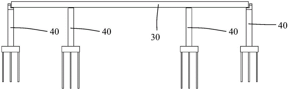 Construction method and device for walking jacking of large-span steel-concrete combined beams