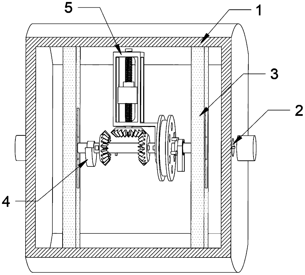 Variable excitation rolling wheel for road roller