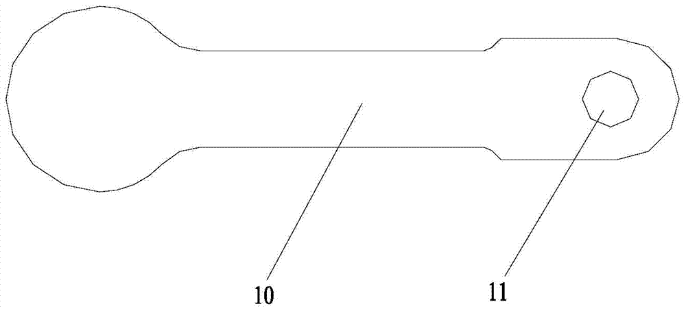 Baffle and compressor with same