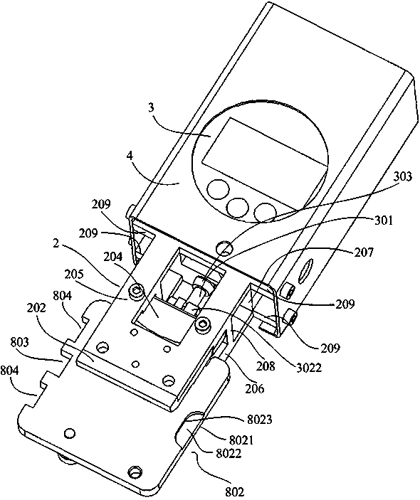 Laminated glass stacking device