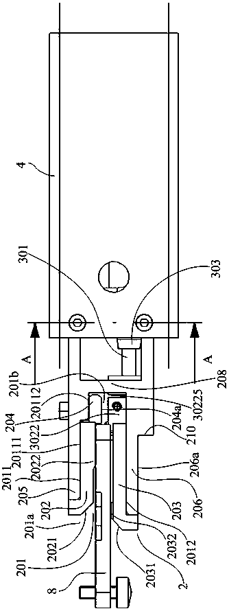 Laminated glass stacking device