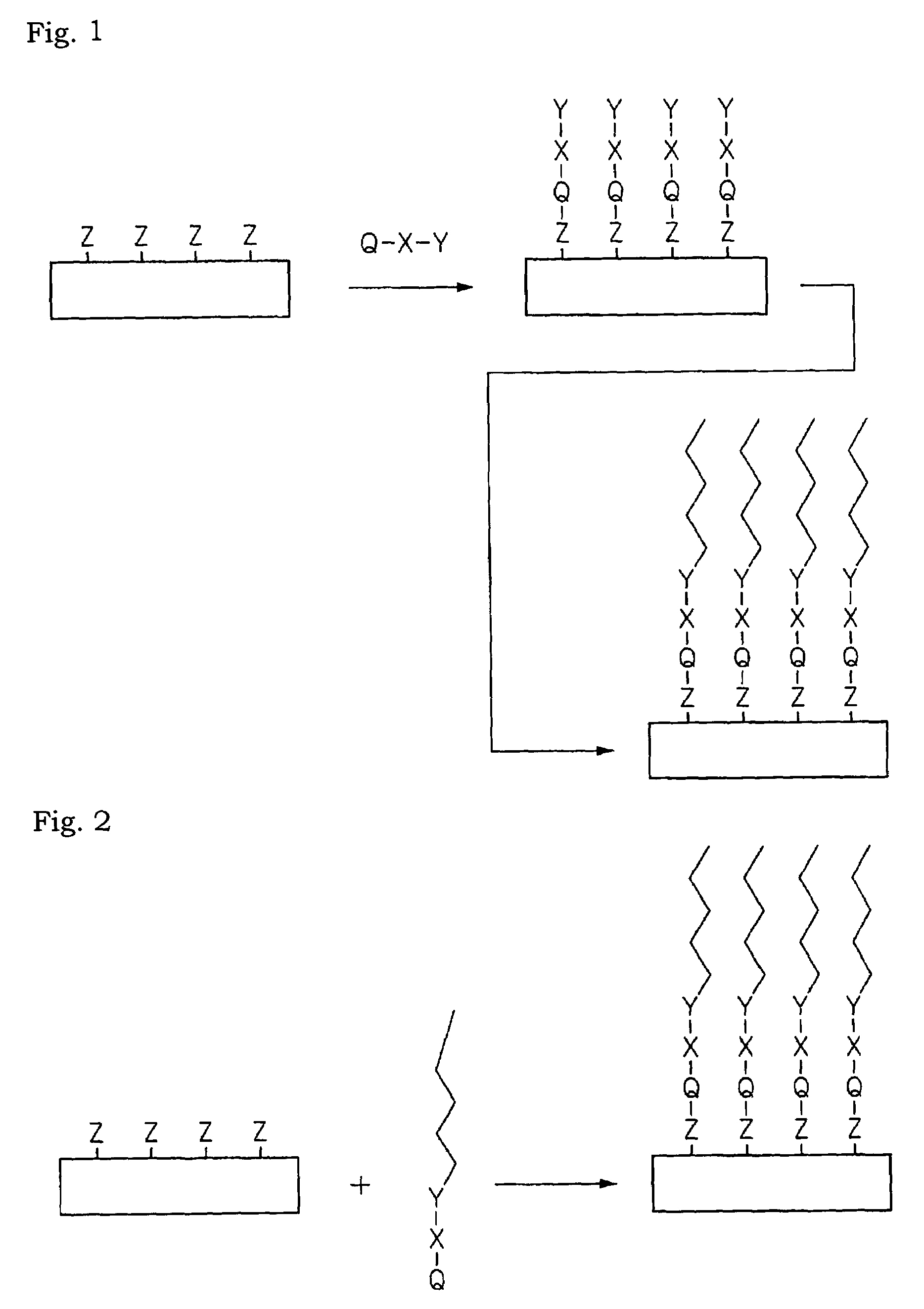 Surface graft material, conductive pattern material, and production method thereof