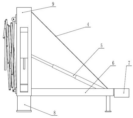 Vehicle-mounted emergency rescue folding bridge