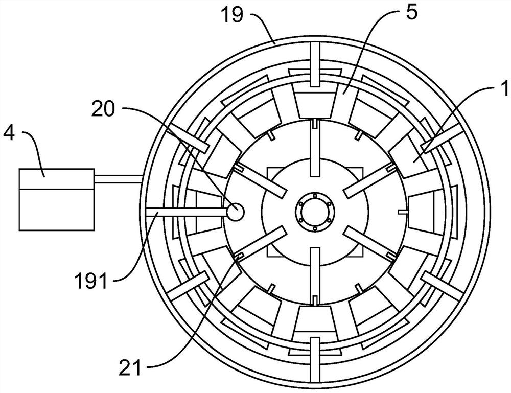 Small powder proportioning device