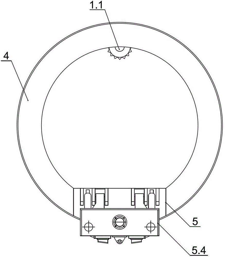 A segment assembly device for a small tunnel boring machine