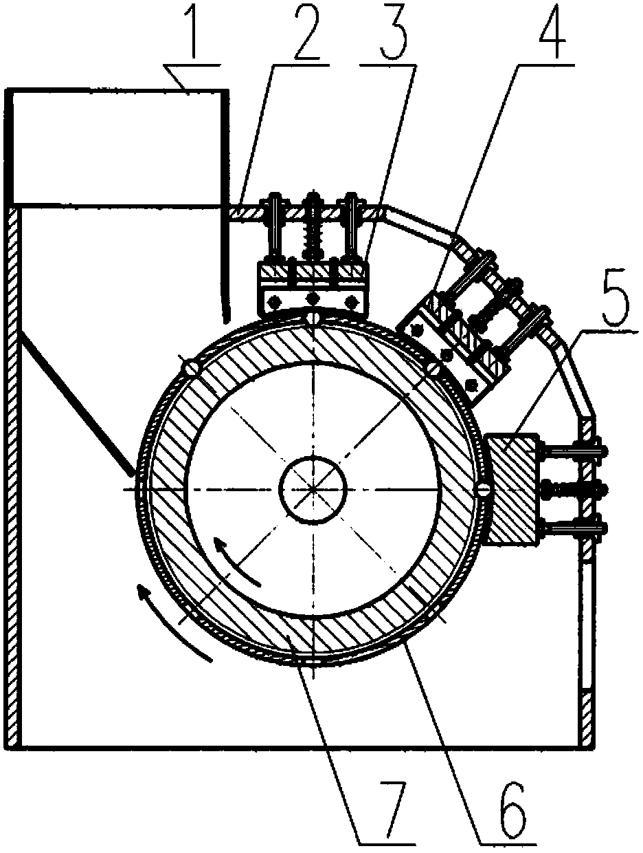 Multichannel star-shaped lotus seed hulling machine