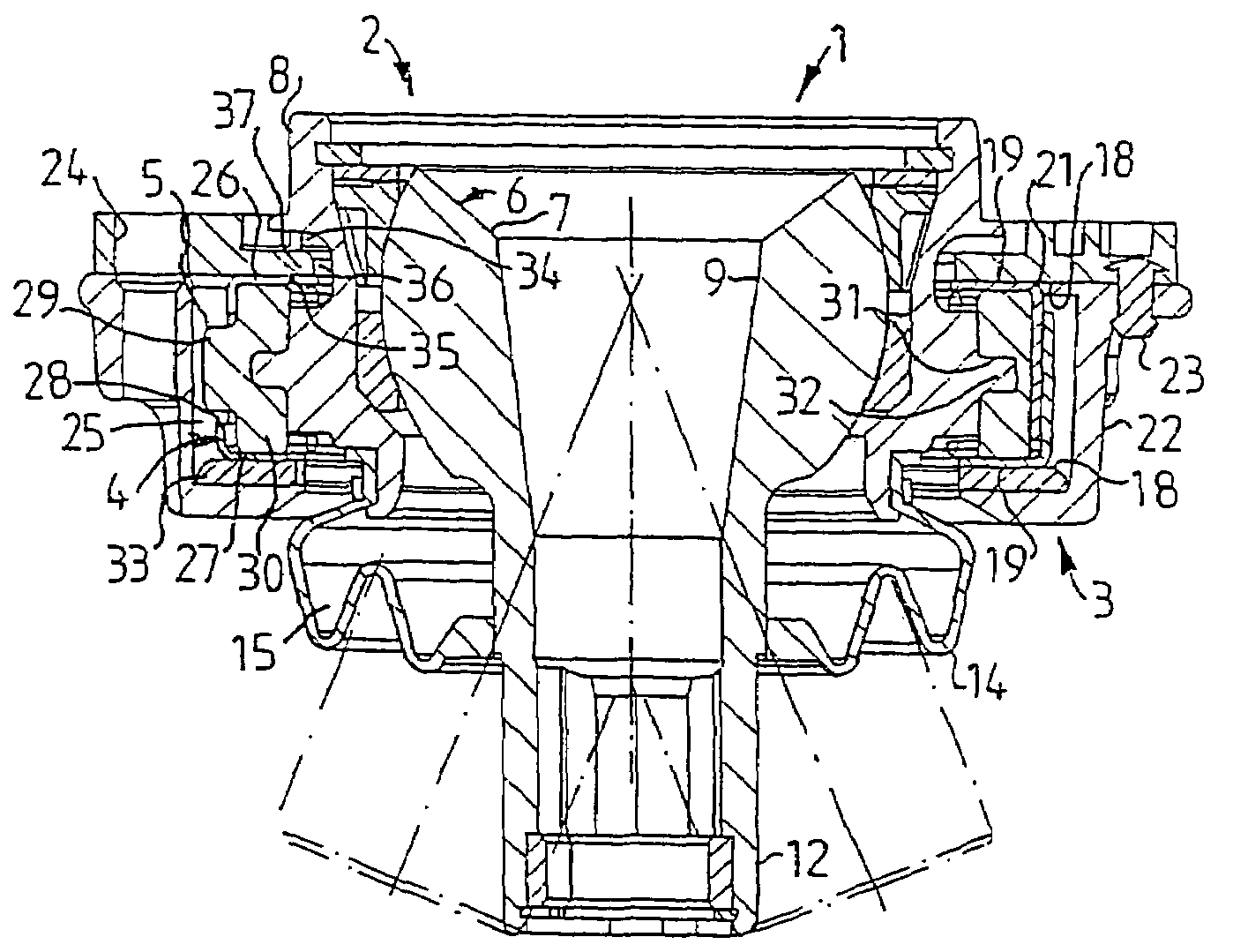 Joint arrangement for a gear shift mechanism