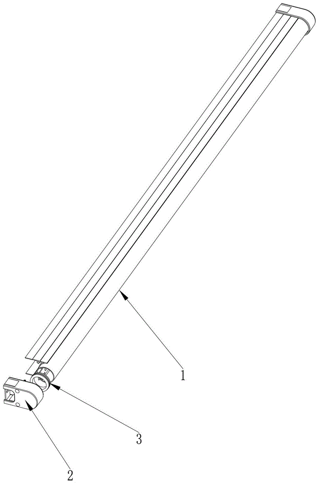 Waterproof and dustproof sealing structure for illuminating lamp