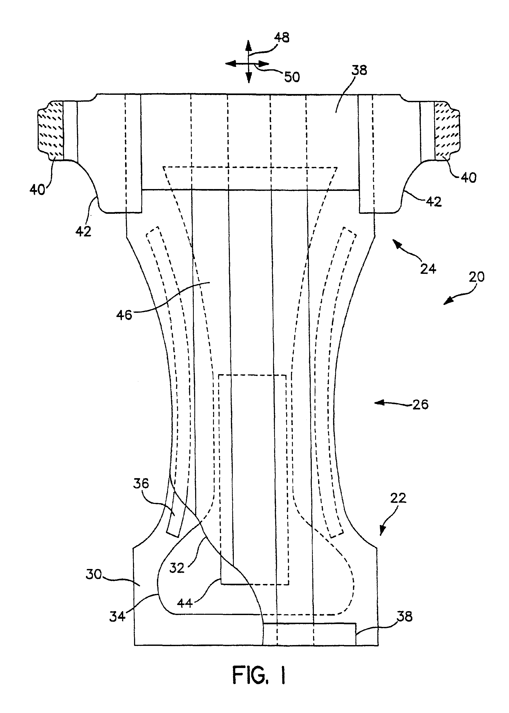 Method for making an absorbent article with elastic cuff areas and expandable substrates