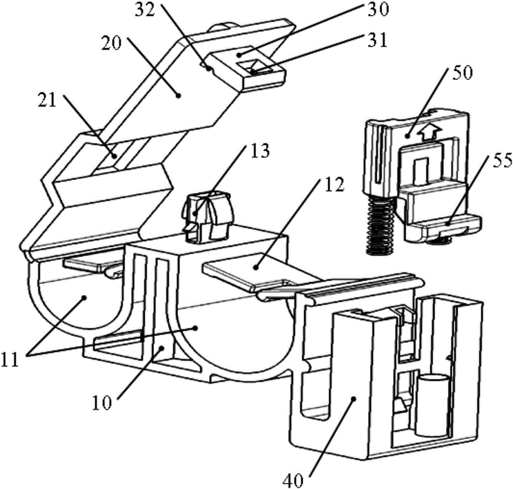 Automotive wire clamp