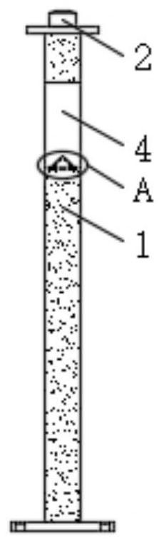 Assembly type inclined supporting joint steel frame structure