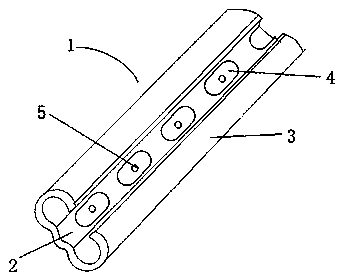 Self-adaptive door and window pasting type sealing strip