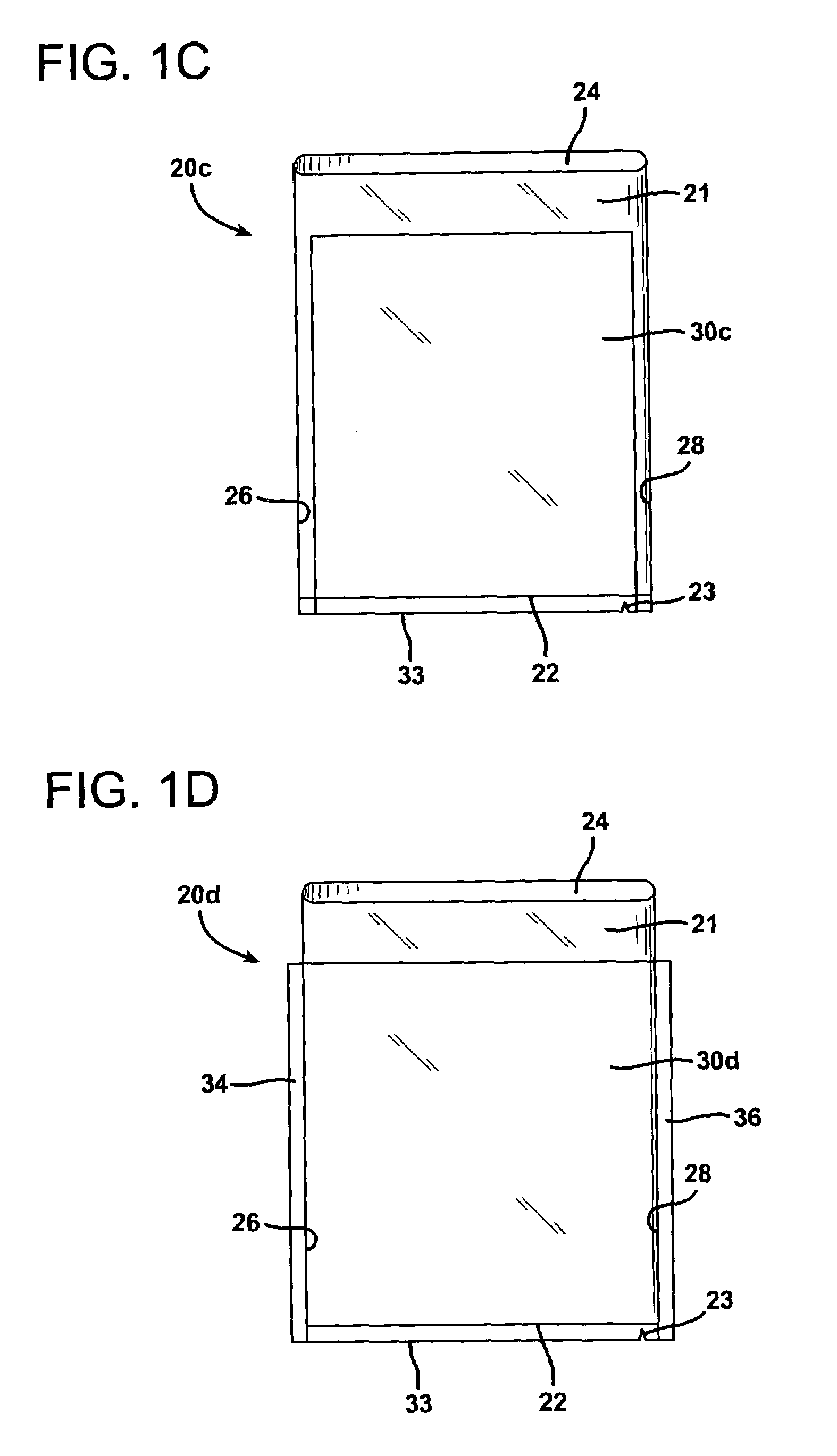 Patch bag having patch covering seal