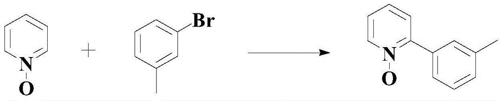 Method for synthetizing medical intermediate heterocyclic group pyridine N-oxide