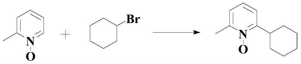 Method for synthetizing medical intermediate heterocyclic group pyridine N-oxide