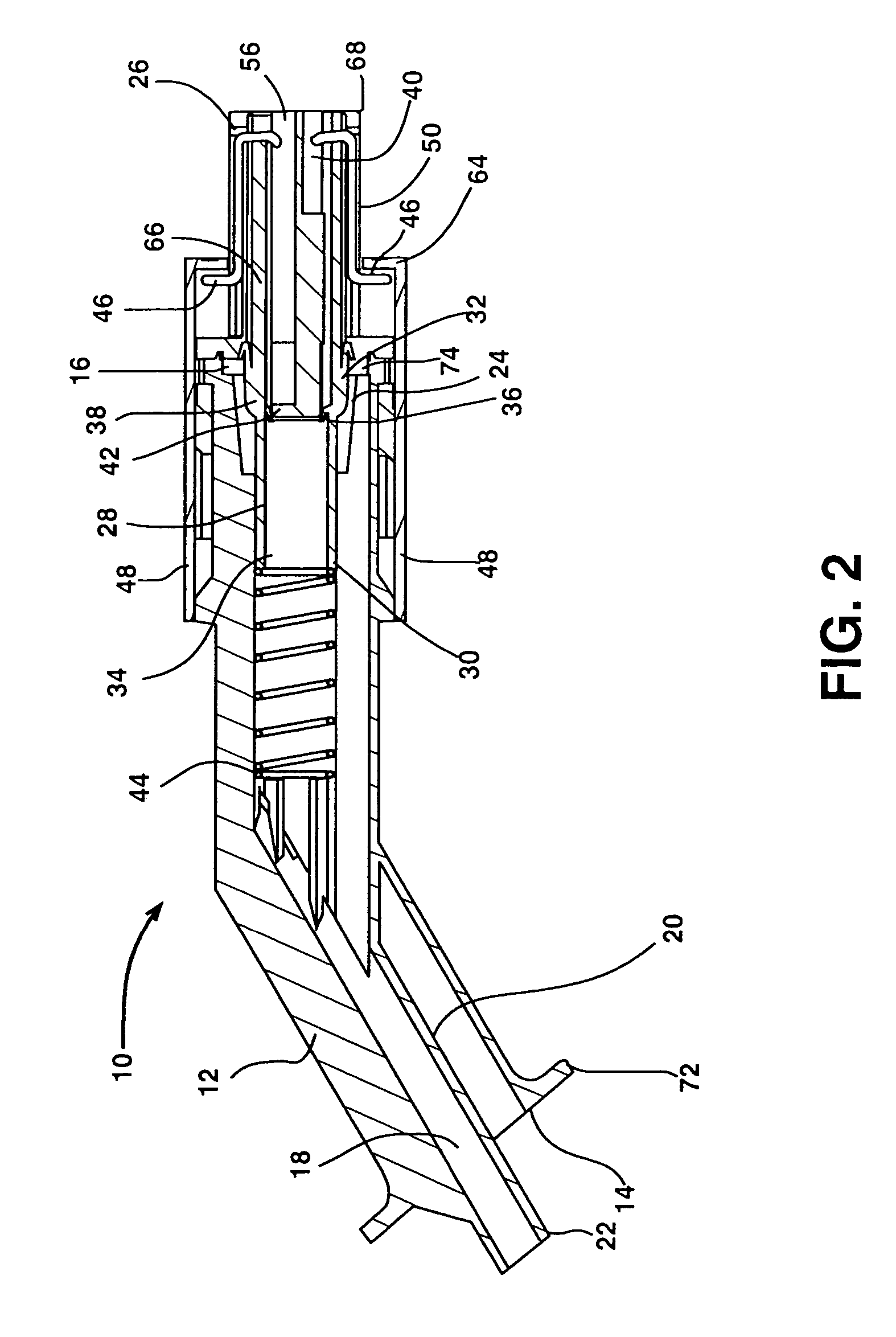 Closeable self-venting spout