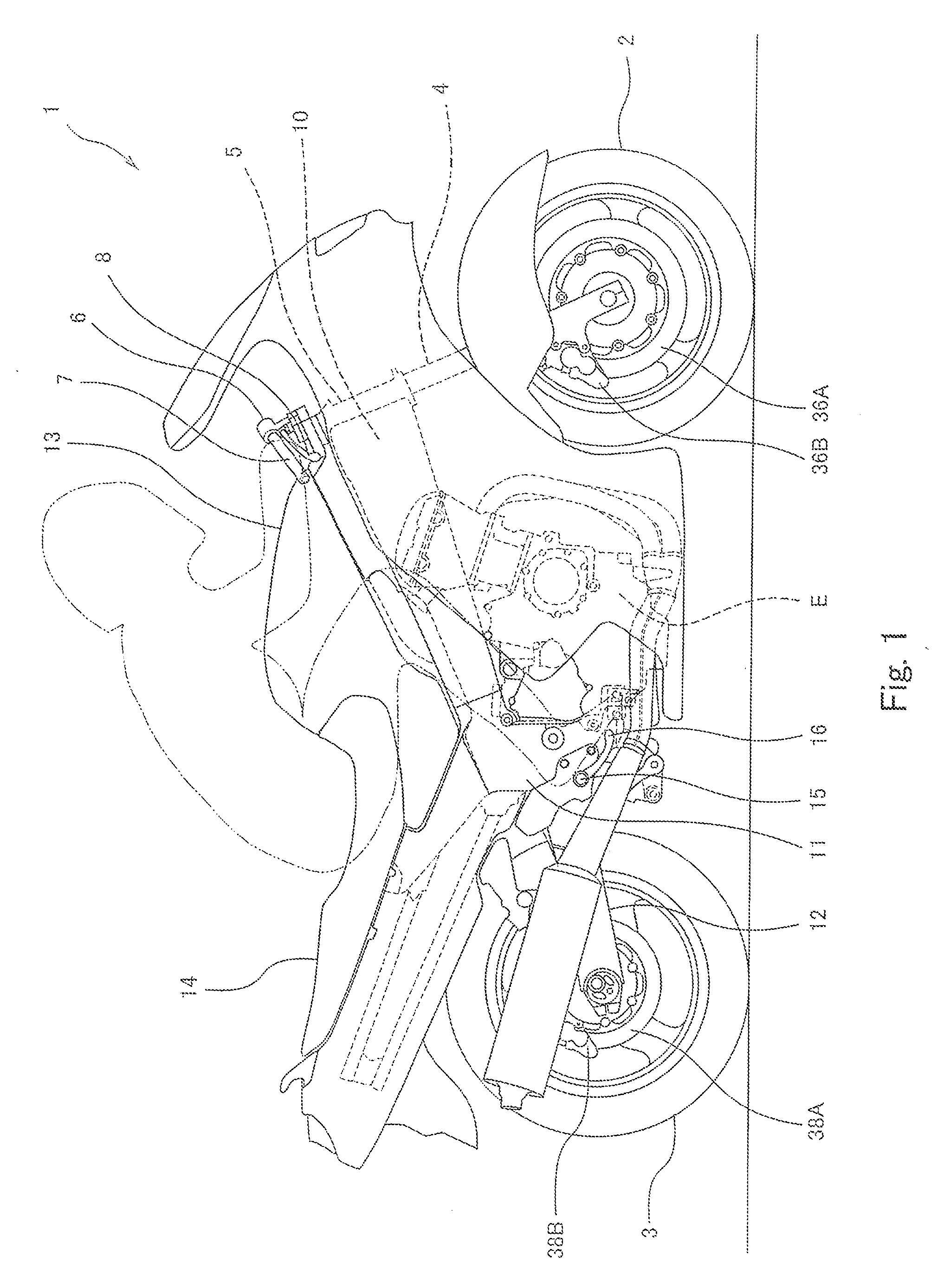 Brake control system in vehicle