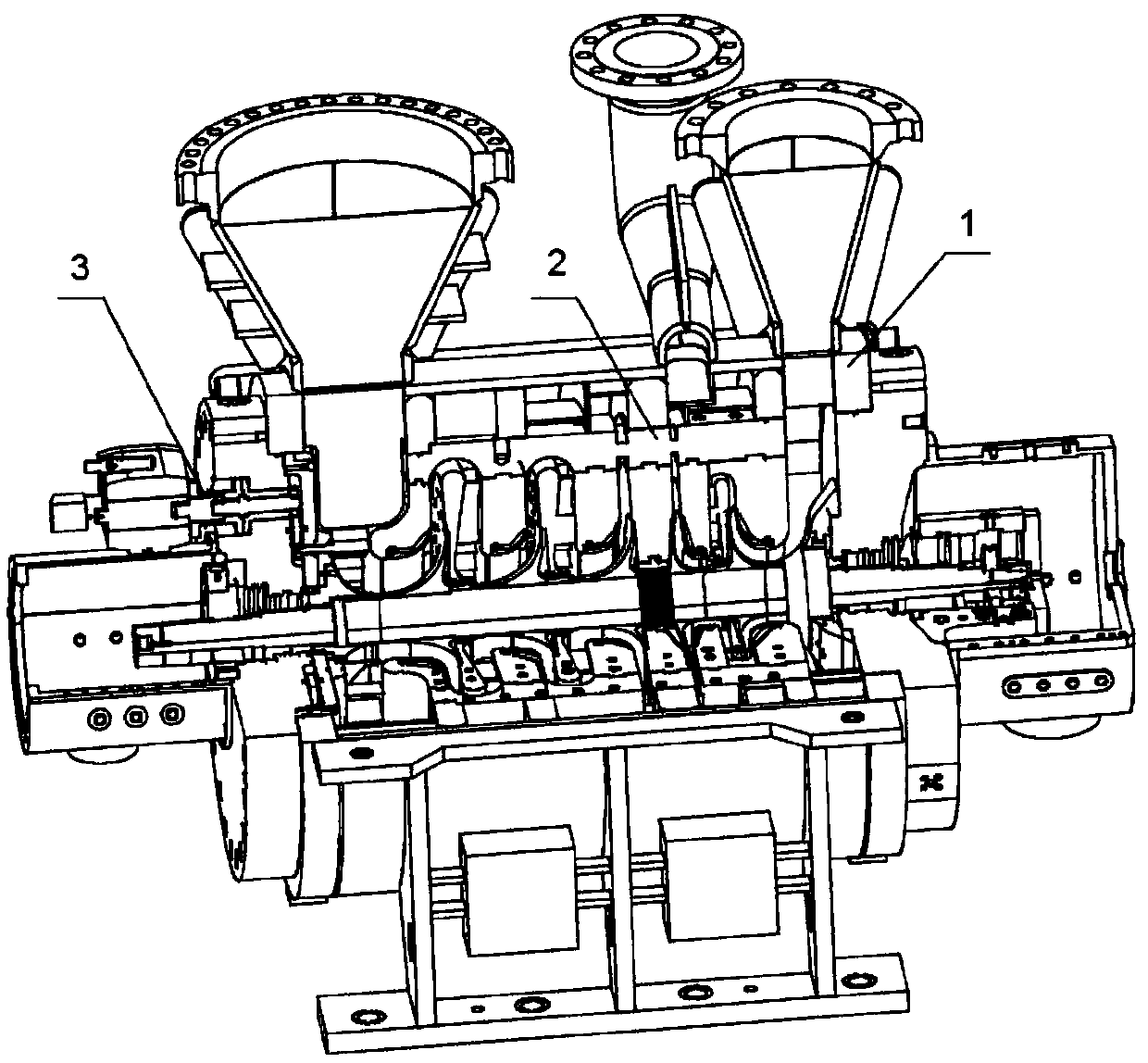 Cartridge refrigerant compressor