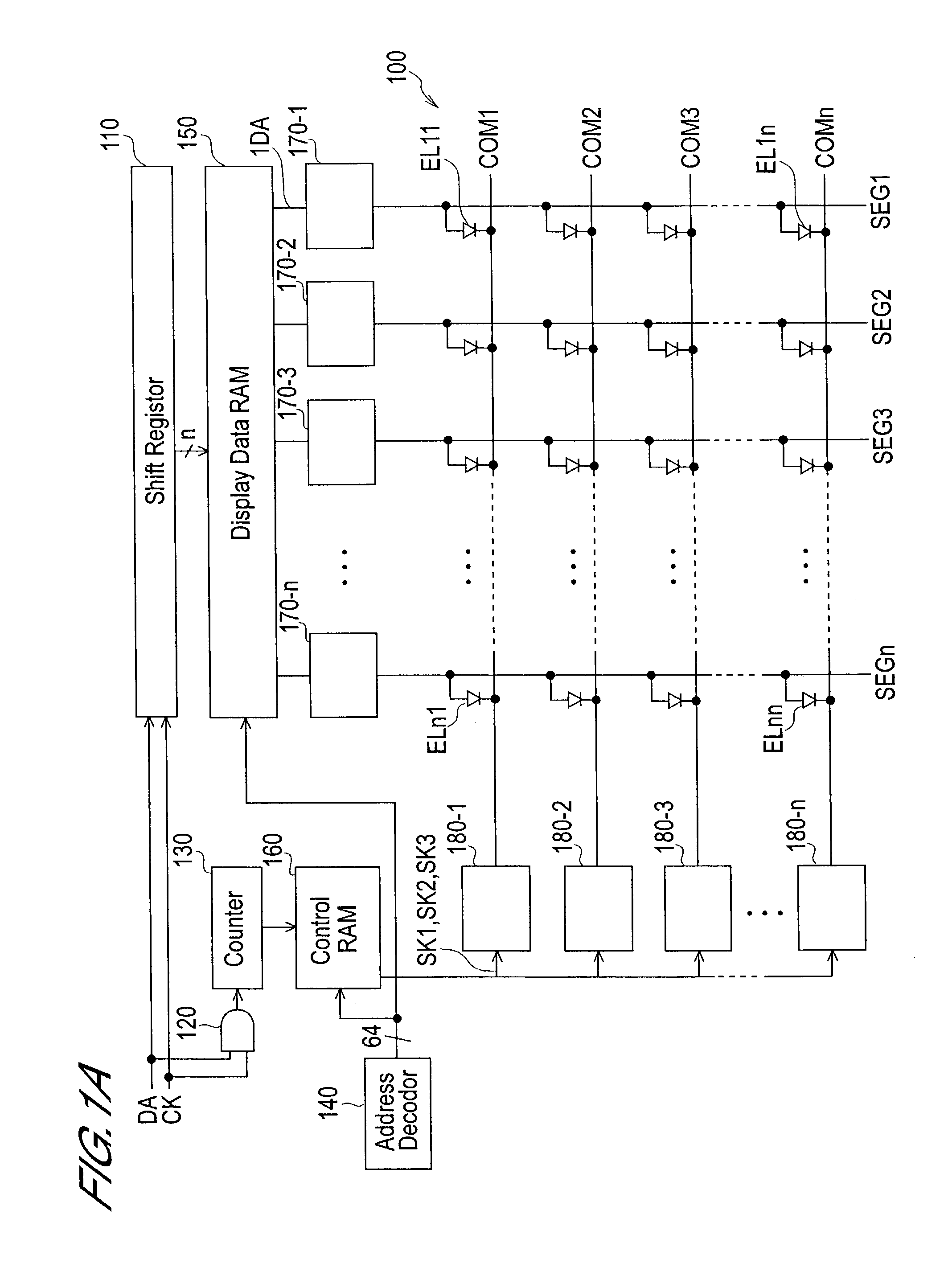 Display device using light-emitting elements