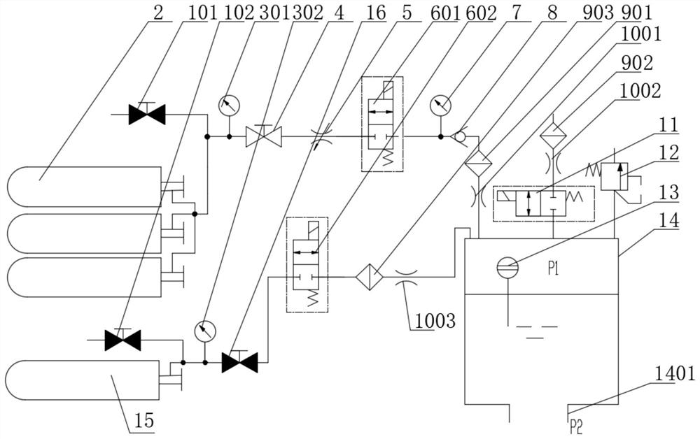 Buoyancy adjusting system and method for medium-shallow depth submersible