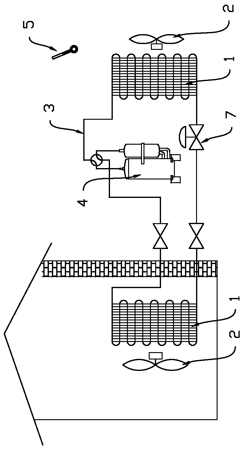 Heat pump suitable for high altitude and control method thereof