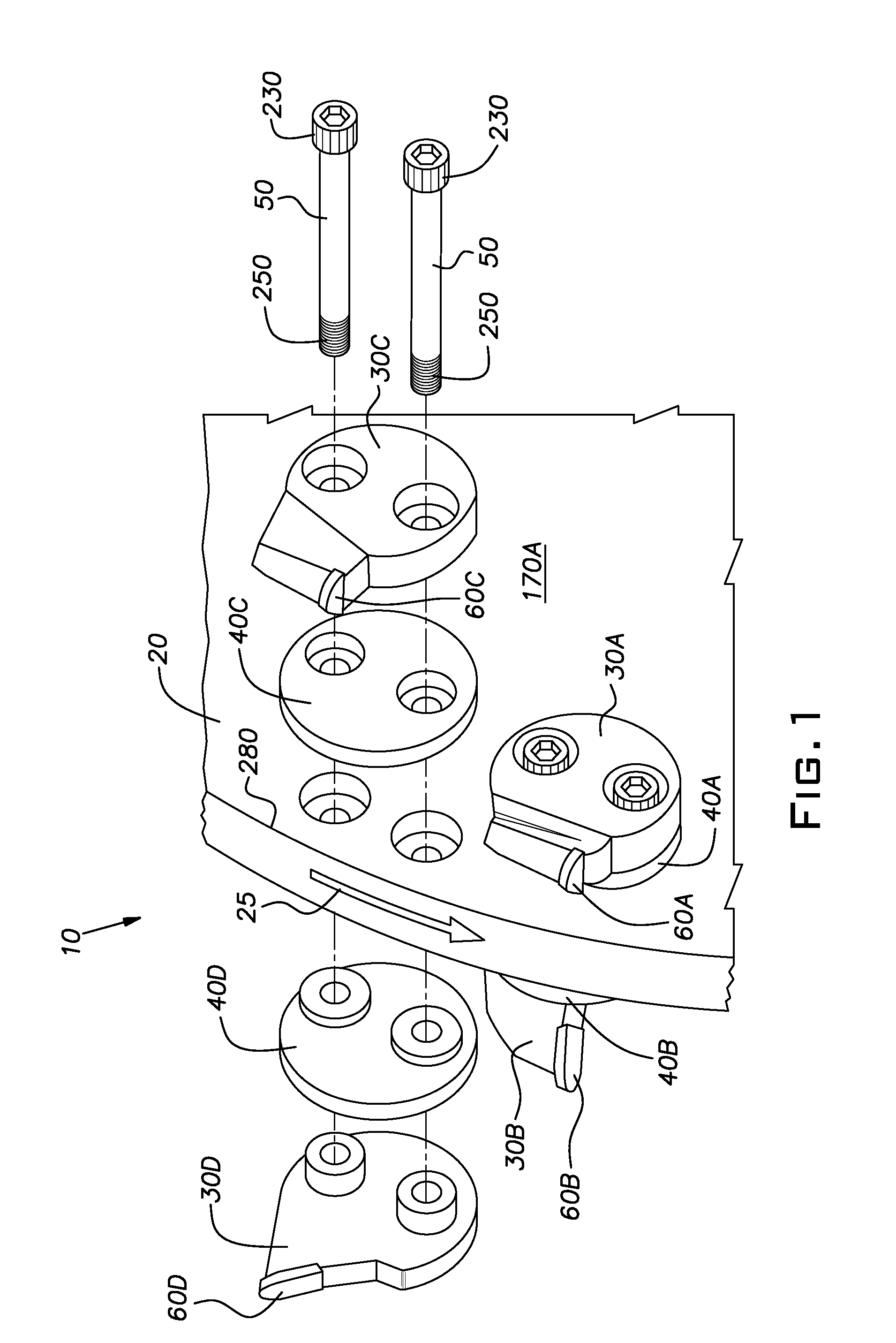 Tree stump grinding teeth