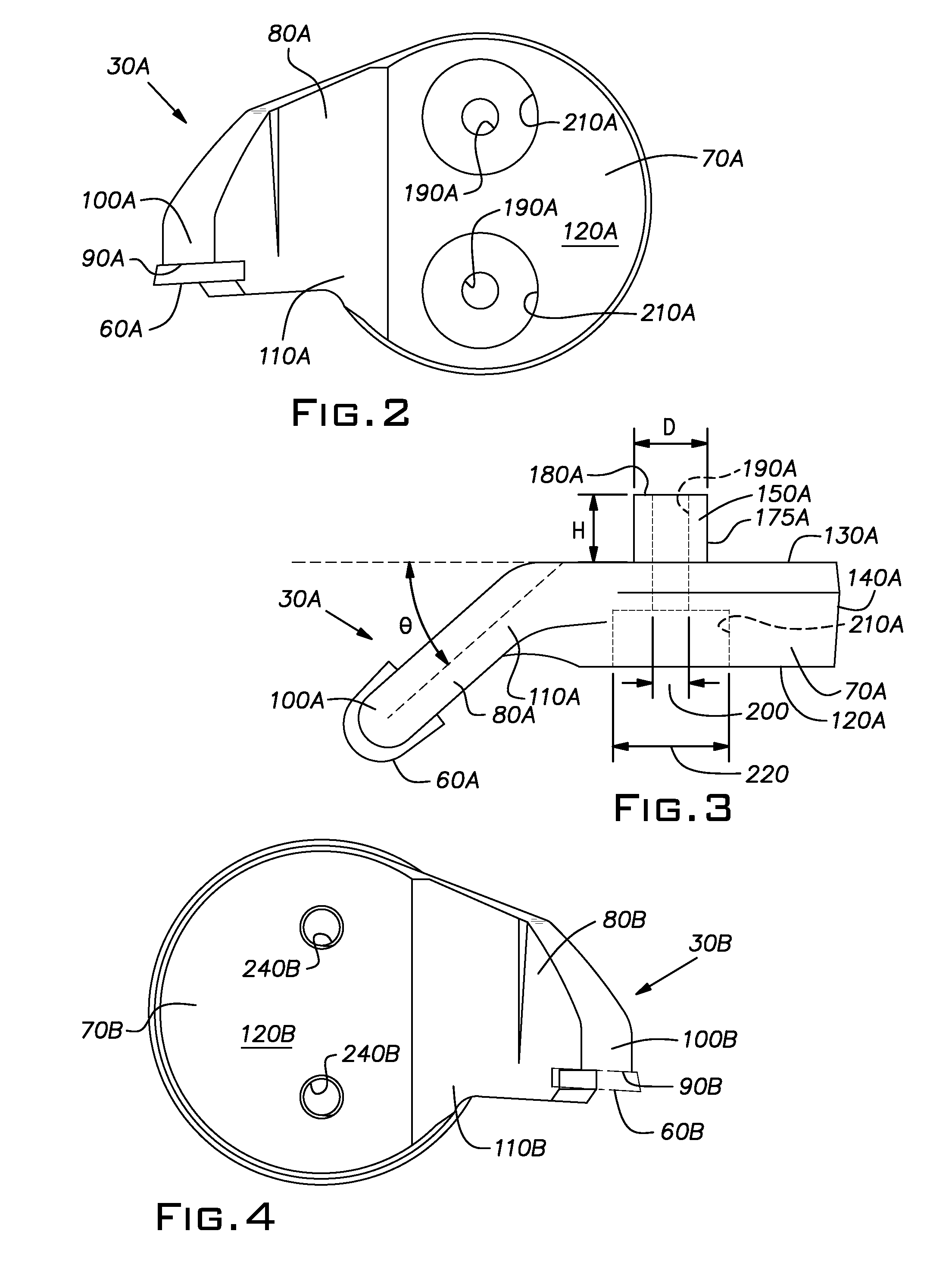 Tree stump grinding teeth