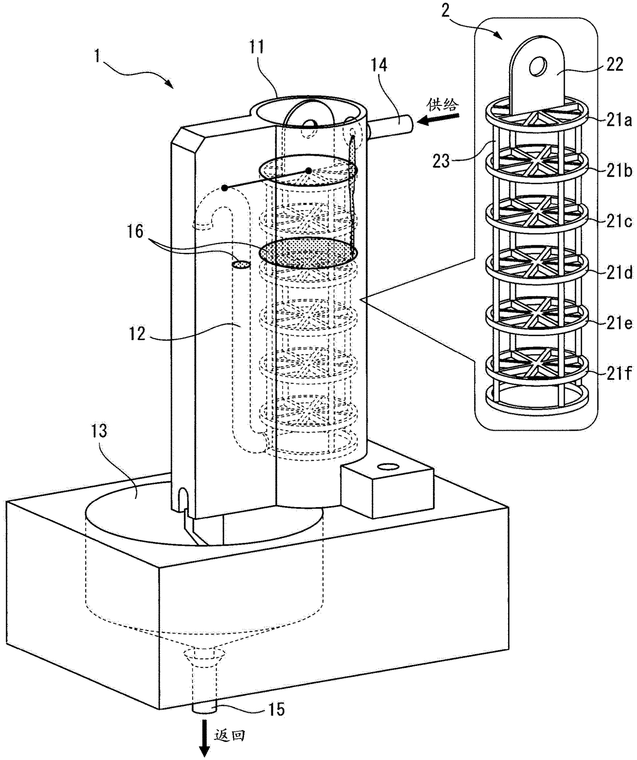 Siphon type cultivation method