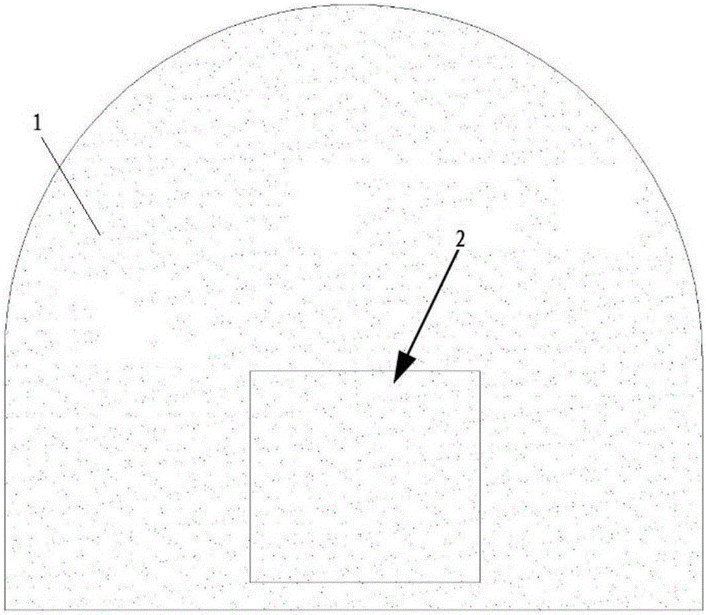 Environment-friendly mine hole exploitation method