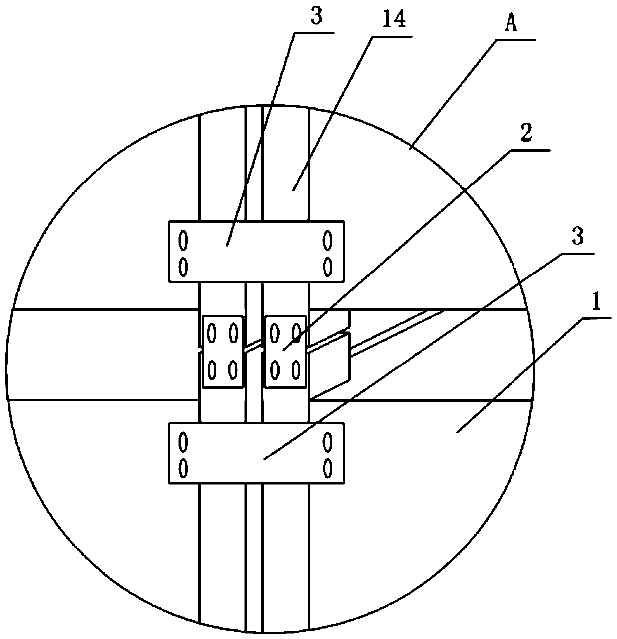 PPVC modular building structure system and assembly method thereof